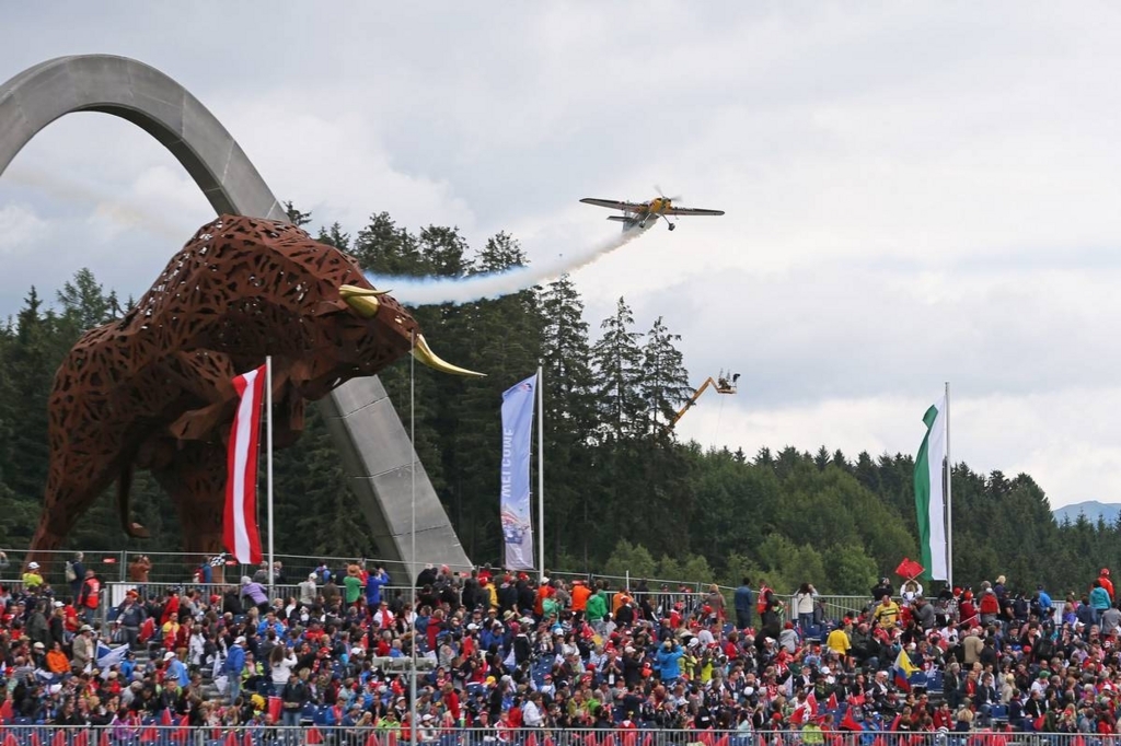 F1オーストリアGP　航空ショー