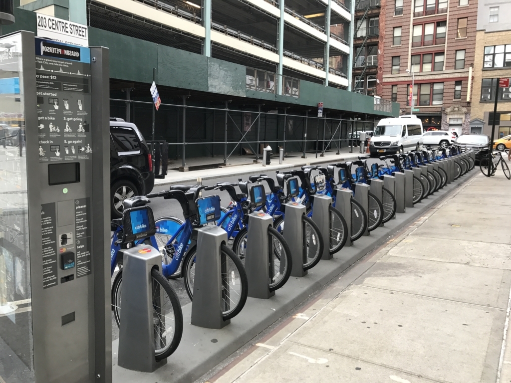 ニューヨーク　レンタサイクル